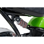 Elektrická motorka Chopper Warrior - zelená